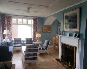 The Inn fireplace
