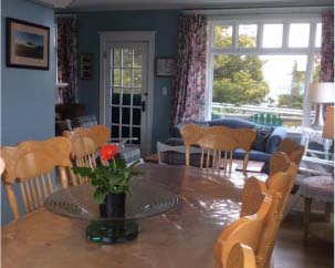 The Inn dining room