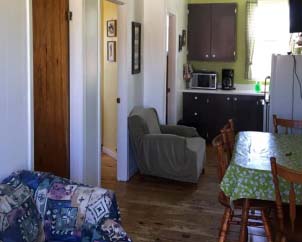 Cabin three kitchen