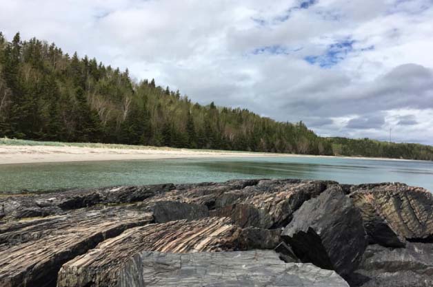 Northside Beach rocks
