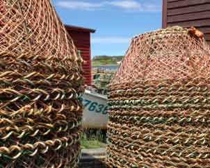 Crab pots