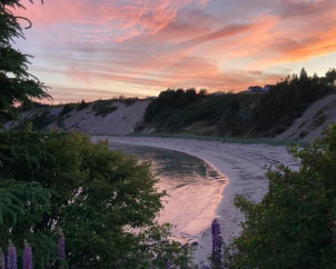 Sandy Cove Beach sunset